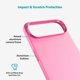 Epico Silicone Pro Mag+ Cover - iPhone Air - MagSafe Kompatibel - Hot Pink