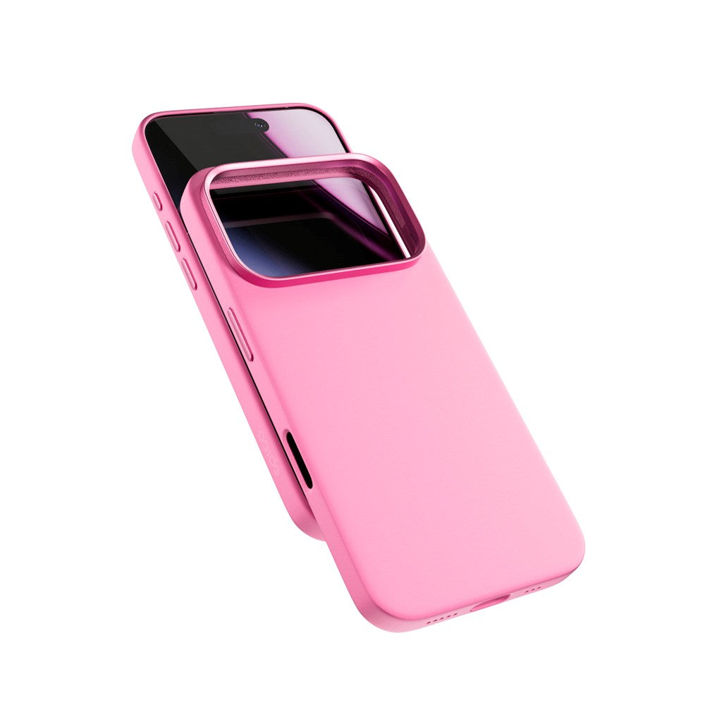 Epico Silicone Pro Mag+ Cover - iPhone 17 Pro Max - MagSafe Kompatibel - Hot Pink