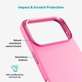 Epico Silicone Pro Mag+ Cover - iPhone 17 Pro Max - MagSafe Kompatibel - Hot Pink