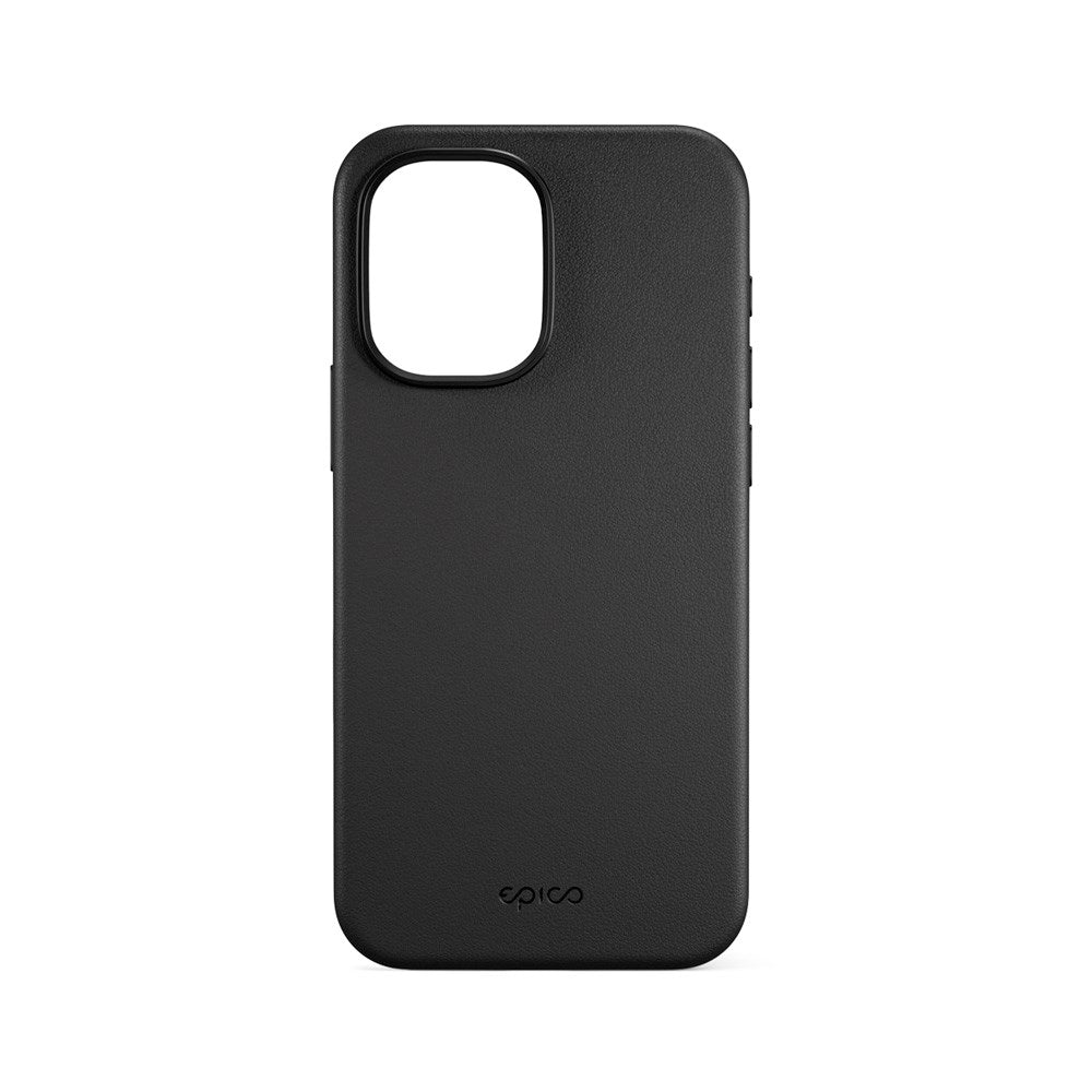 Epico Leather Pro Mag+ Cover - iPhone 17 - MagSafe Kompatibel - Sort