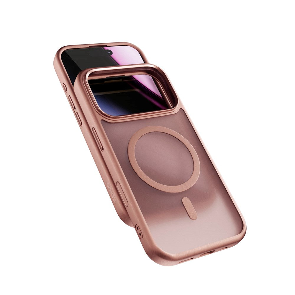 Epico HeroMatte Pro Mag+ Cover - iPhone 17 Pro - MagSafe Kompatibel - Brun
