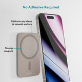 Epico Mag+ Sugekop Mobilholder - MagSafe Kompatibel - Titanium