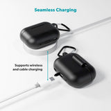 Epico - Apple AirPods Pro (3. gen.) Outdoor Silicone Cover - Sort