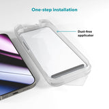 Epico - iPhone 16 Plus / 15 Plus / 14 Pro Max - Hero Glass 3D Skærmbeskyttelsesglas - Gennemsigtig