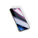 Epico - iPhone 15 Pro - Glass Standard Fit Skærmbeskyttelsesglas m. Installationsramme - Gennemsigtig