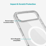 iPhone Air Epico Beskyttelsessæt - MagSafe Bagsidecover & Skærmbeskyttelse - Gennemsigtig