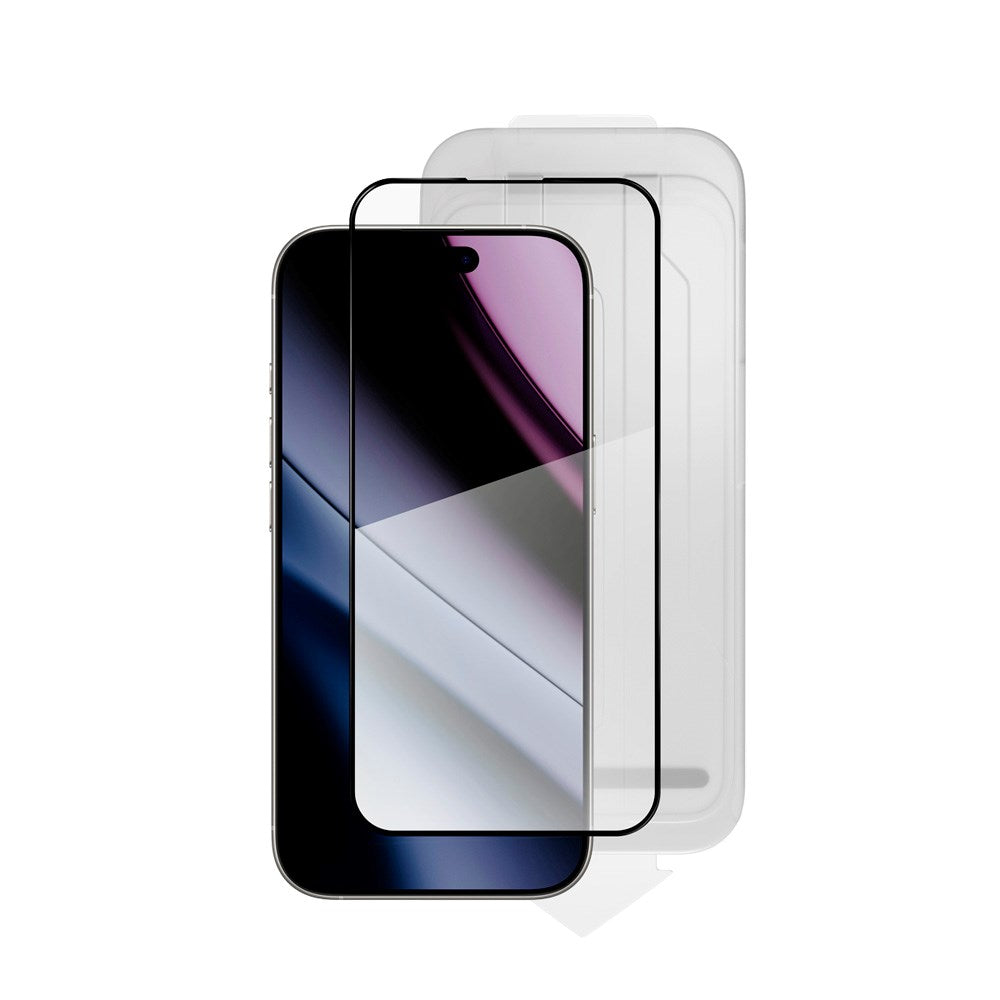 Epico - iPhone 16 Pro Max - AntiReflective Glass 3D Skærmbeskyttelsesglas - Gennemsigtig