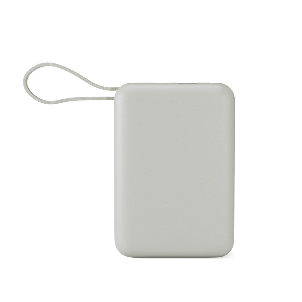 Epico UltraPack 45W Powerbank 20.000mAh m. Indbygget Udtrækkeligt USB-C Kabel - Grå
