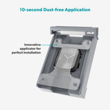 Epico - Apple Watch SE / 6 / 5 / 4 (40mm) 3D+ Flexiglass m. Installationsramme - Gennemsigtig / Sort Kant