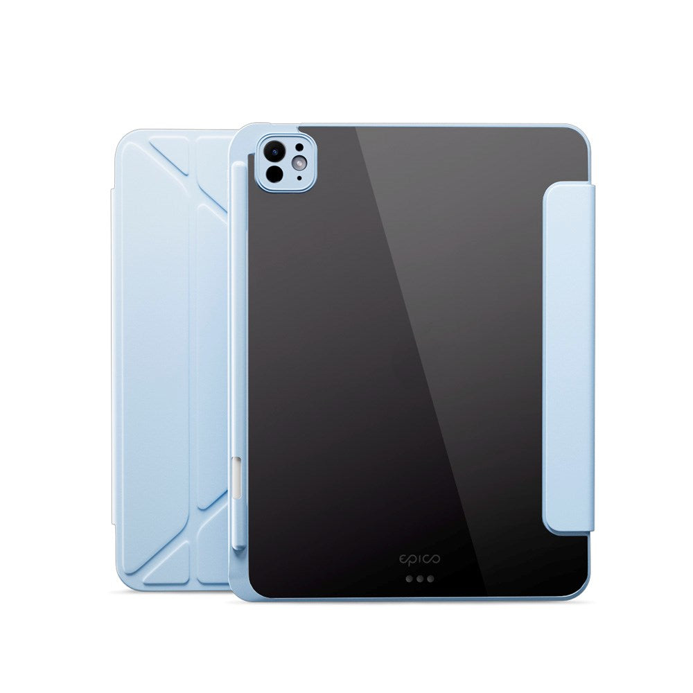 Epico iPad Pro 11" (2022-2018) / Air 11" (2026-2024) / Air 10.9" (2022-2020)  Hero Flip Cover - Kamerabeskyttelse - Lyseblå