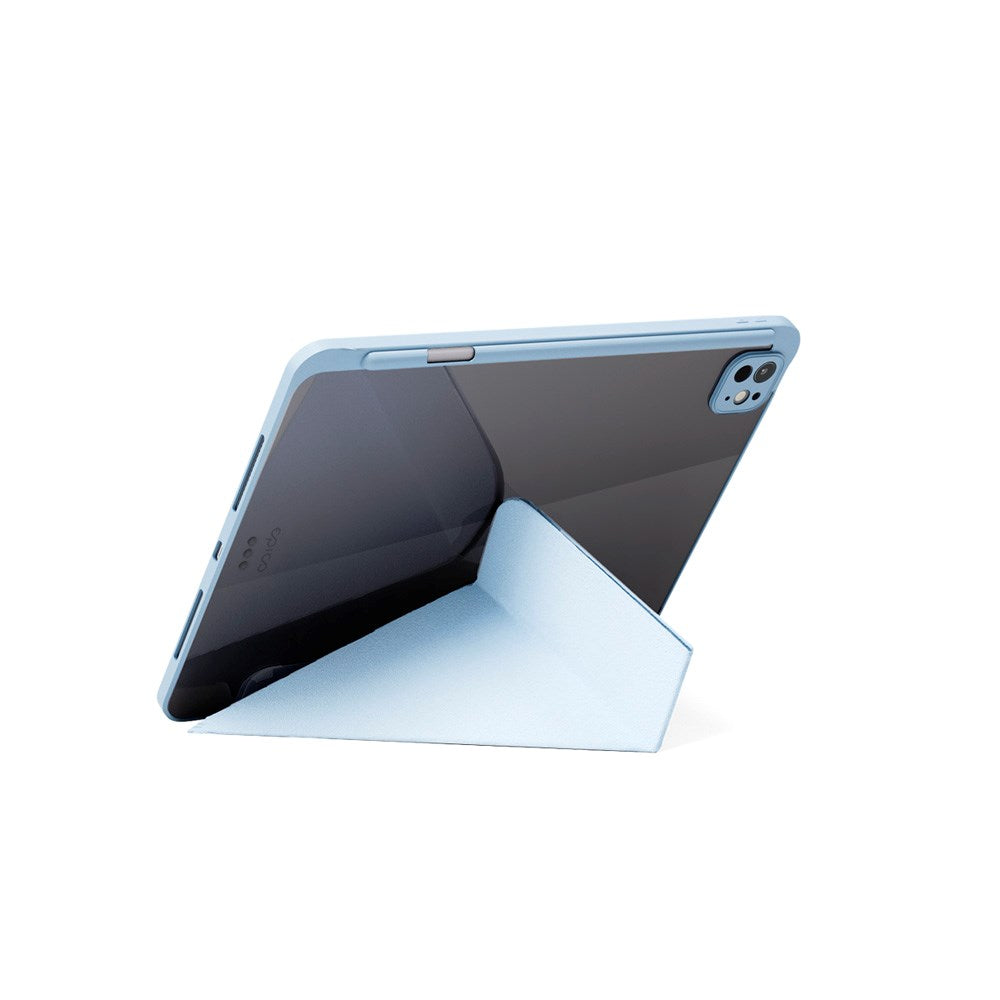 Epico iPad Pro 12.9" (2022-2018) / Air 13" (2026-2024) Hero Flip Cover - Kamerabeskyttelse - Lyseblå