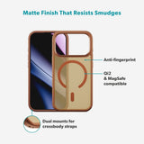 Epico iPhone 17 Pro Max HeroMatte Pro Mag+ Cover inkl. Kamerabeskyttelse - MagSafe Kompatibel - Orange