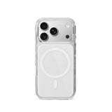 Epico iPhone 17 Pro Tile Mag+ Bagside Cover - MagSafe Kompatibel - Gennemsigtig / Hvid