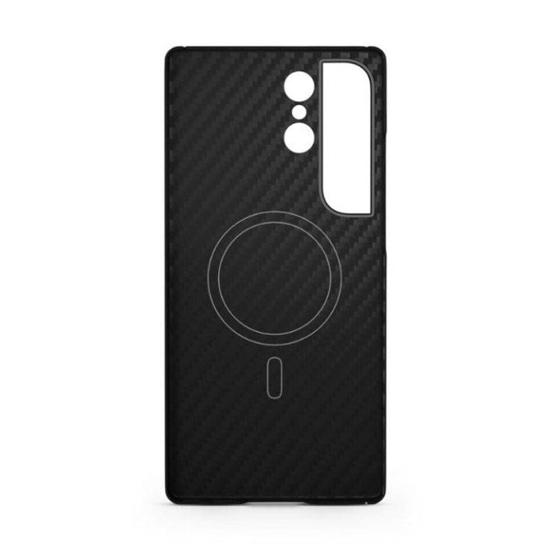Samsung Galaxy S26+ (Plus) Spello Mag+ Carbon Cover - MagSafe Kompatibel - Sort