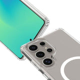 Samsung Galaxy S26 Ultra Spello Mag+ Clear Cover - MagSafe Kompatibel - Gennemsigtig