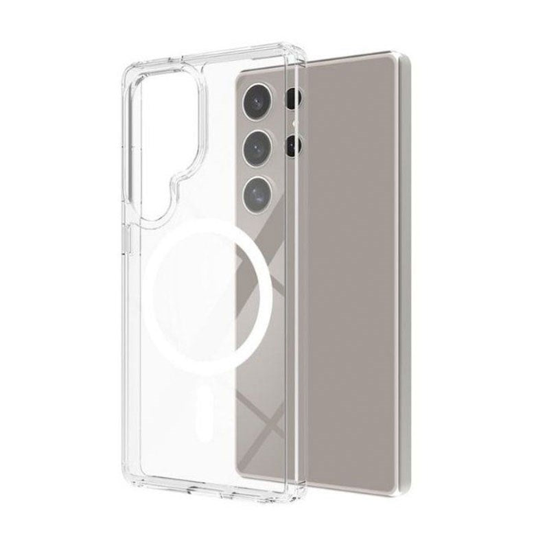 Samsung Galaxy S26 Ultra Spello Mag+ Clear Cover - MagSafe Kompatibel - Gennemsigtig