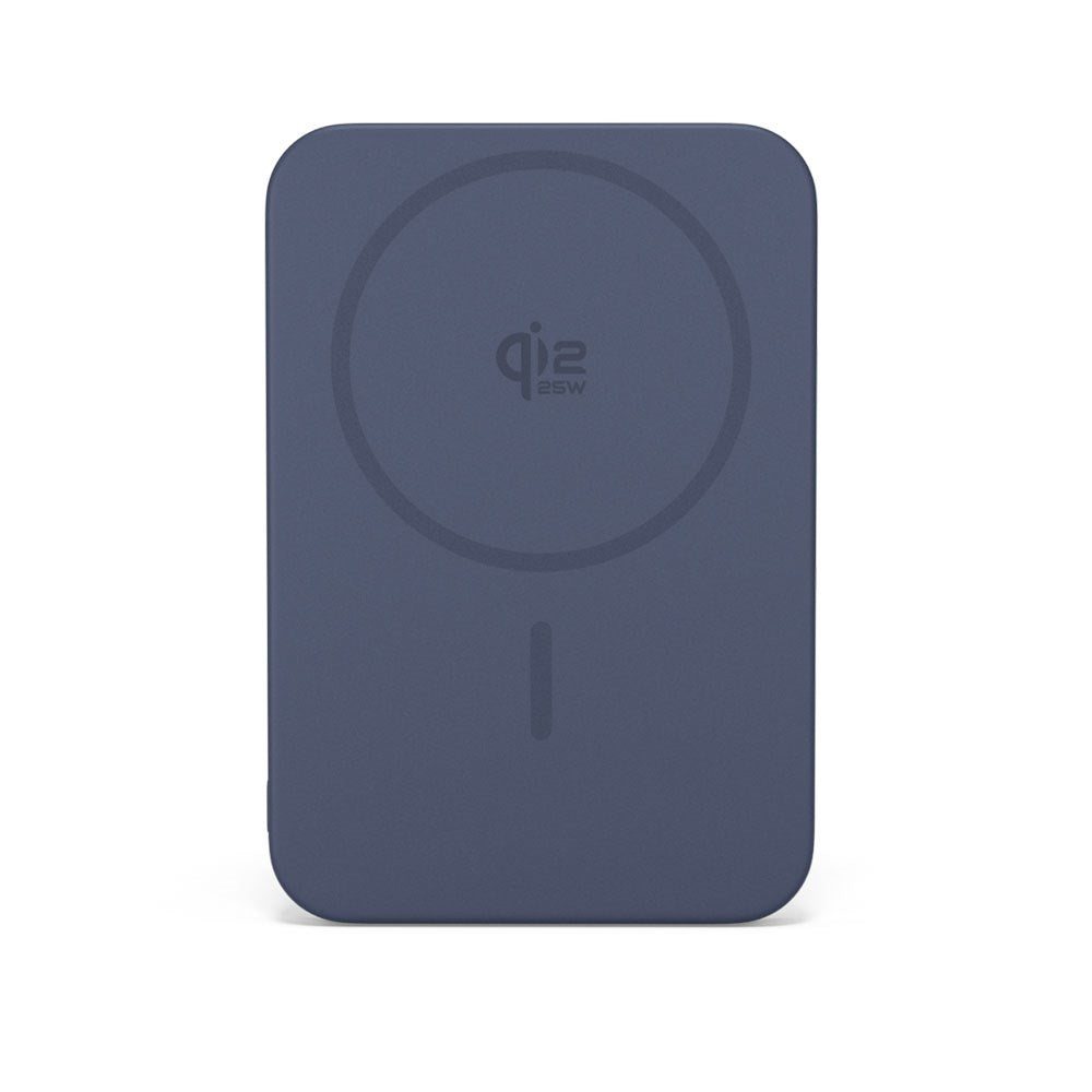 Epico UltraPack EM75 Trådløs PowerBank - 25W & 10.000 mAh - Qi2 / MagSafe Kompatibel - Blå