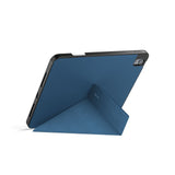 iPad 11" (2025) / 10.9" (2024 / 2022) Epico SolidWoven Flip Cover m. Ståfunktion - Blå