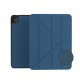 iPad 11" (2025) / 10.9" (2024 / 2022) Epico SolidWoven Flip Cover m. Ståfunktion - Blå
