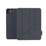 iPad Pro 12.9" (2022-2018) / Air 13" (2026-2024) Epico SolidWoven Flip Cover m. Ståfunktion - Sort
