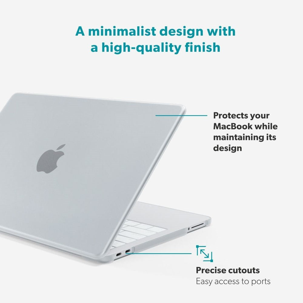 MacBook Neo 13 A18 Pro (2026) Epico Slim Shell Cover - Mat Gennemsigtig