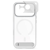 Epico iPhone 18 Pro Max / 17 Pro Max HeroStand Pro Mag+ Mobil Cover inkl. Kamerabeskyttelse og Ståfunktion - MagSafe Kompatibel - Gennemsigtig