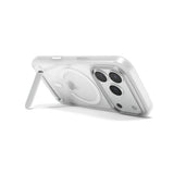 Epico iPhone 18 Pro Max / 17 Pro Max HeroStand Pro Mag+ Mobil Cover inkl. Kamerabeskyttelse og Ståfunktion - MagSafe Kompatibel - Gennemsigtig
