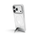 Epico iPhone 18 Pro Max / 17 Pro Max HeroStand Pro Mag+ Mobil Cover inkl. Kamerabeskyttelse og Ståfunktion - MagSafe Kompatibel - Gennemsigtig