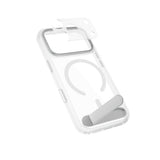 Epico iPhone 18 Pro Max / 17 Pro Max HeroStand Pro Mag+ Mobil Cover inkl. Kamerabeskyttelse og Ståfunktion - MagSafe Kompatibel - Gennemsigtig