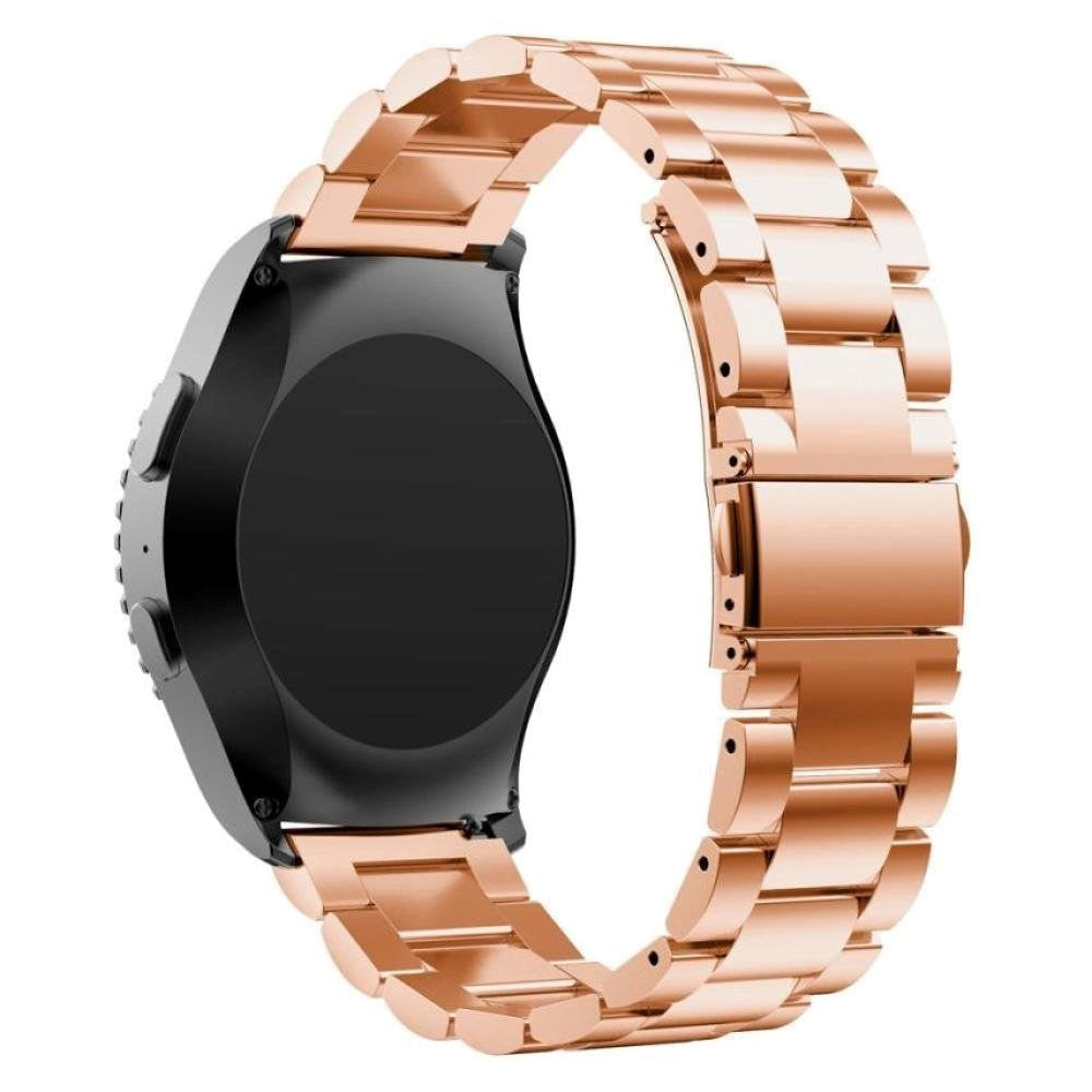 Classic Solid Rustfrit Stålrem m. Spænde (20mm) - Rose Gold