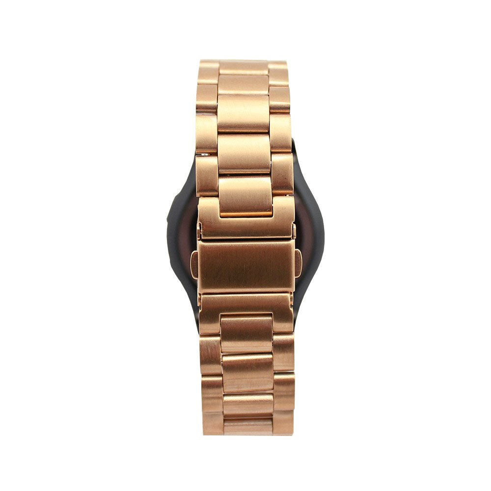 Classic Solid Rustfrit Stålrem m. Spænde (20mm) - Rose Gold