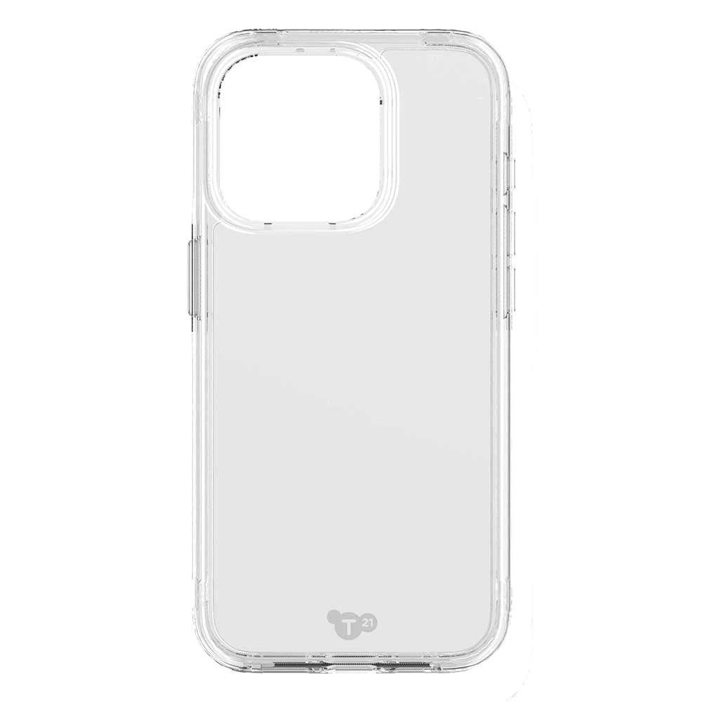 iPhone 15 Pro Tech21 EVO Clear Bagside Cover - Gennemsigtig