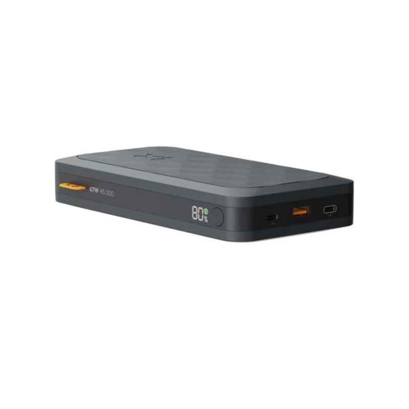 Xtorm PowerBank - 1x USB-A & 2x USB-C - 45.000 mAh / 67W - Sort