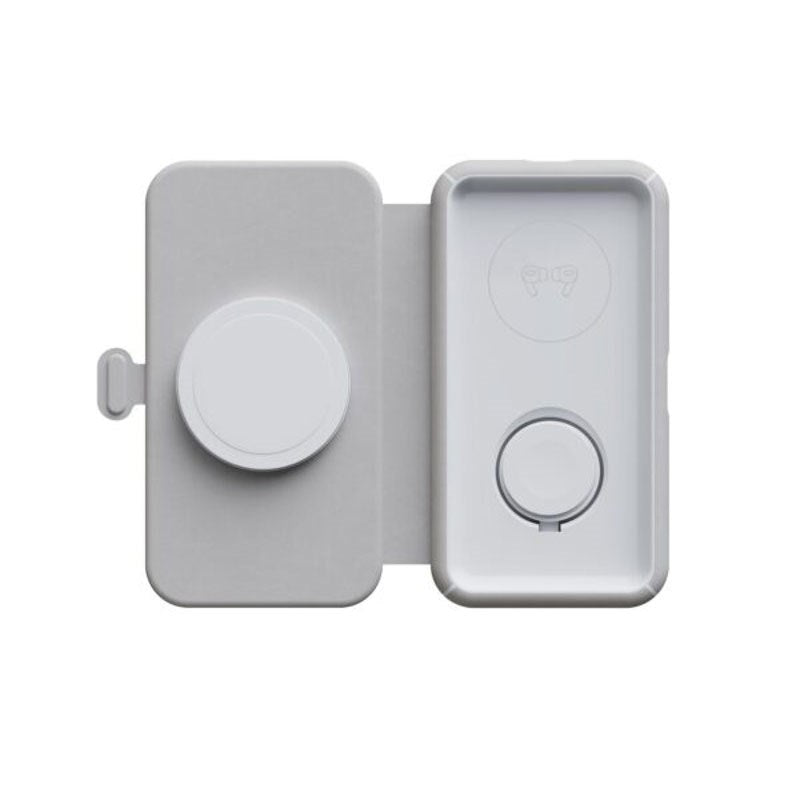 Xtorm - 15W Trådløs Rejseoplader - Foldbar - MagSafe Kompatibel - Hvid