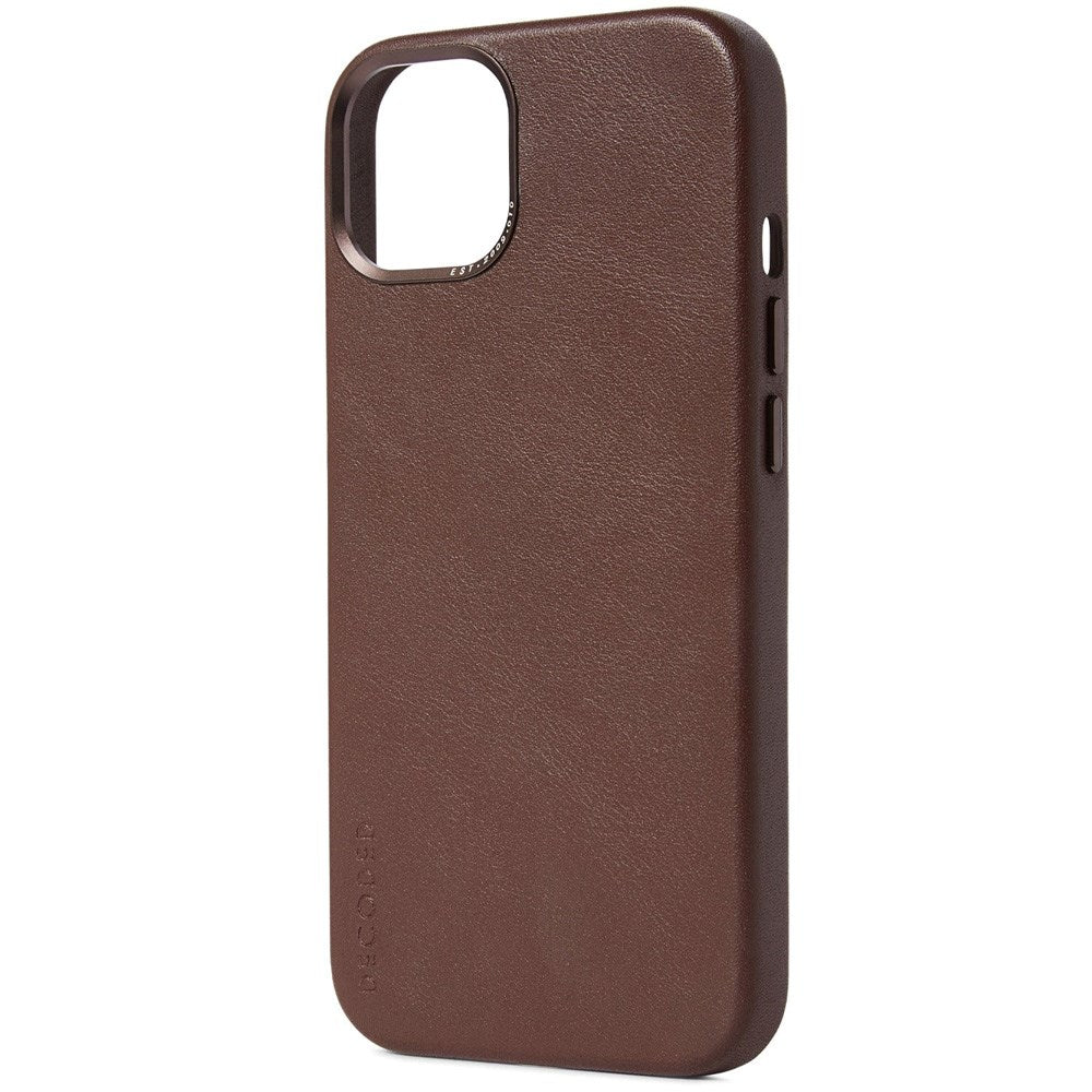 Decoded iPhone 13 Læder Bagside Cover - MagSafe Kompatibel - Brown