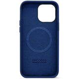 Decoded iPhone 14 Pro AntiMicrobial Silikone Bagside Cover - MagSafe Kompatibel - Navy Peony