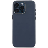 Decoded iPhone 15 Pro Max Læder Bagside Cover - MagSafe Kompatibel - True Navy