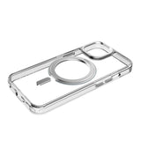 Decoded iPhone 15 Loop Stand Plastik Bagside Cover - 100% Genbrugsplast - MagSafe Kompatibel - Gennemsigtig