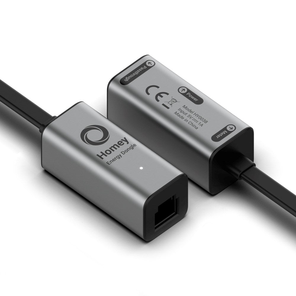 Homey Energy Dongle P1 til Elmåler - Grå - (DEMO)