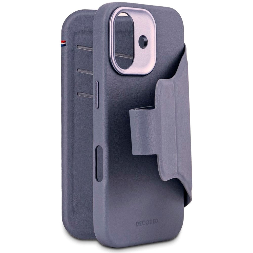 iPhone 17 - Decoded Wallet Silikone Cover - MagSafe Kompatibel - Forever Blue