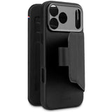 iPhone 17 Pro Max - Decoded Wallet Silikone Cover - MagSafe Kompatibel - Phantom Black