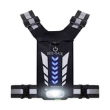 Bee-Safe - Løbevest - LED & Mobillomme - Sølv