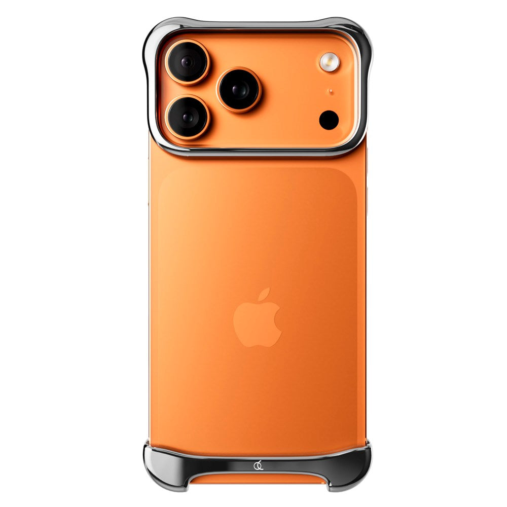 Arc Pulse Aluminum Bumper Cover - iPhone 17 Pro - Silver