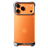 Arc Pulse Aluminum Bumper Cover - iPhone 17 Pro - Silver