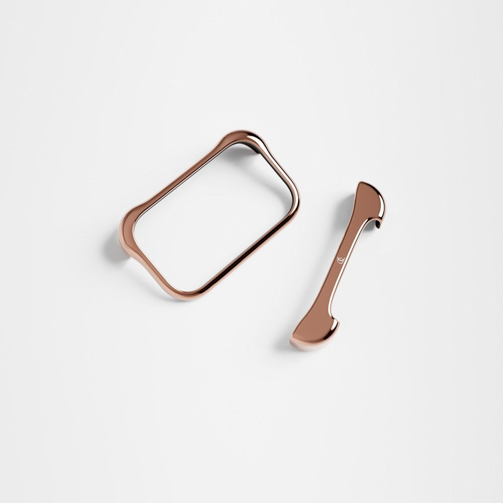 Arc Pulse Aluminum Bumper Cover - iPhone 17 Pro Max - Rose Bronze