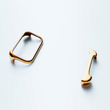 Arc Pulse Aluminum Bumper Cover - iPhone 17 Pro Max - Gold