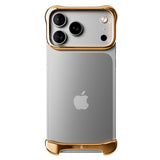 Arc Pulse Aluminum Bumper Cover - iPhone 17 Pro Max - Gold
