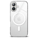 iPhone 16 Ringke Fusion Bagside Cover - MagSafe Kompatibel - Gennemsigtig