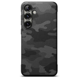 Ringke Onyx Plastik Cover - Samsung Galaxy S25 - Sort Camouflage