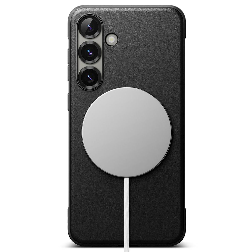 Ringke Onyx Plastik Cover - Samsung Galaxy S25 - MagSafe Kompatibel - Sort